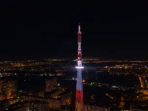 Нижегородская телебашня включит тематическую подсветку в честь «Лыжни России-2026»